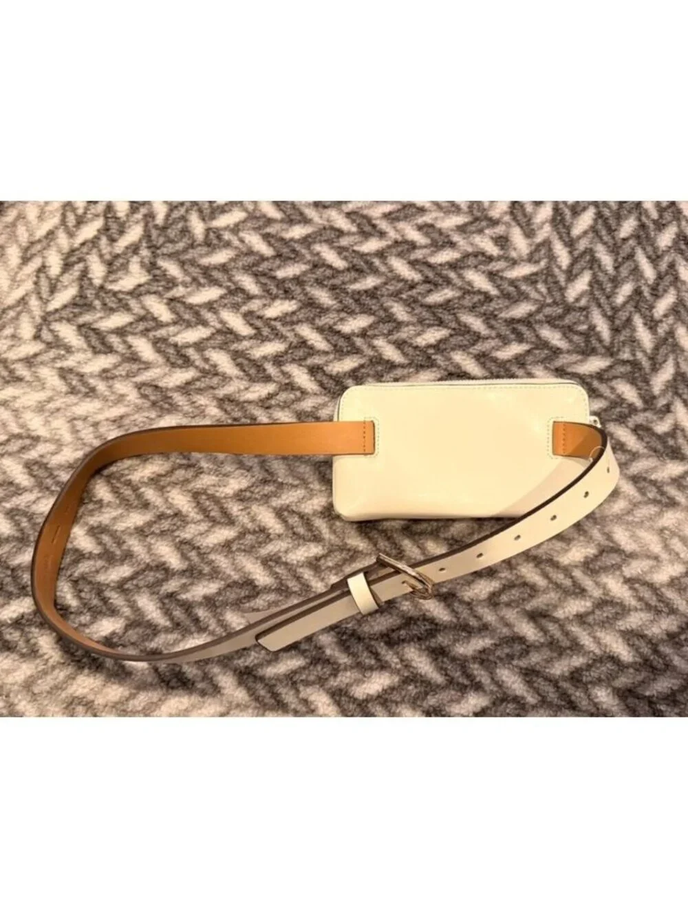 NEW Kate Spade Saffiano Leather zip top belt/sling Small/Medium bag